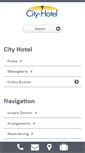 Mobile Screenshot of cityhotel-freiburg.de